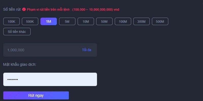 Các lưu ý cần để tâm trong quá trình rút tiền Xoso66