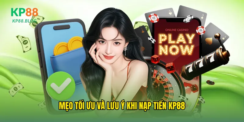 Mẹo tối ưu và lưu ý khi nạp tiền kp88